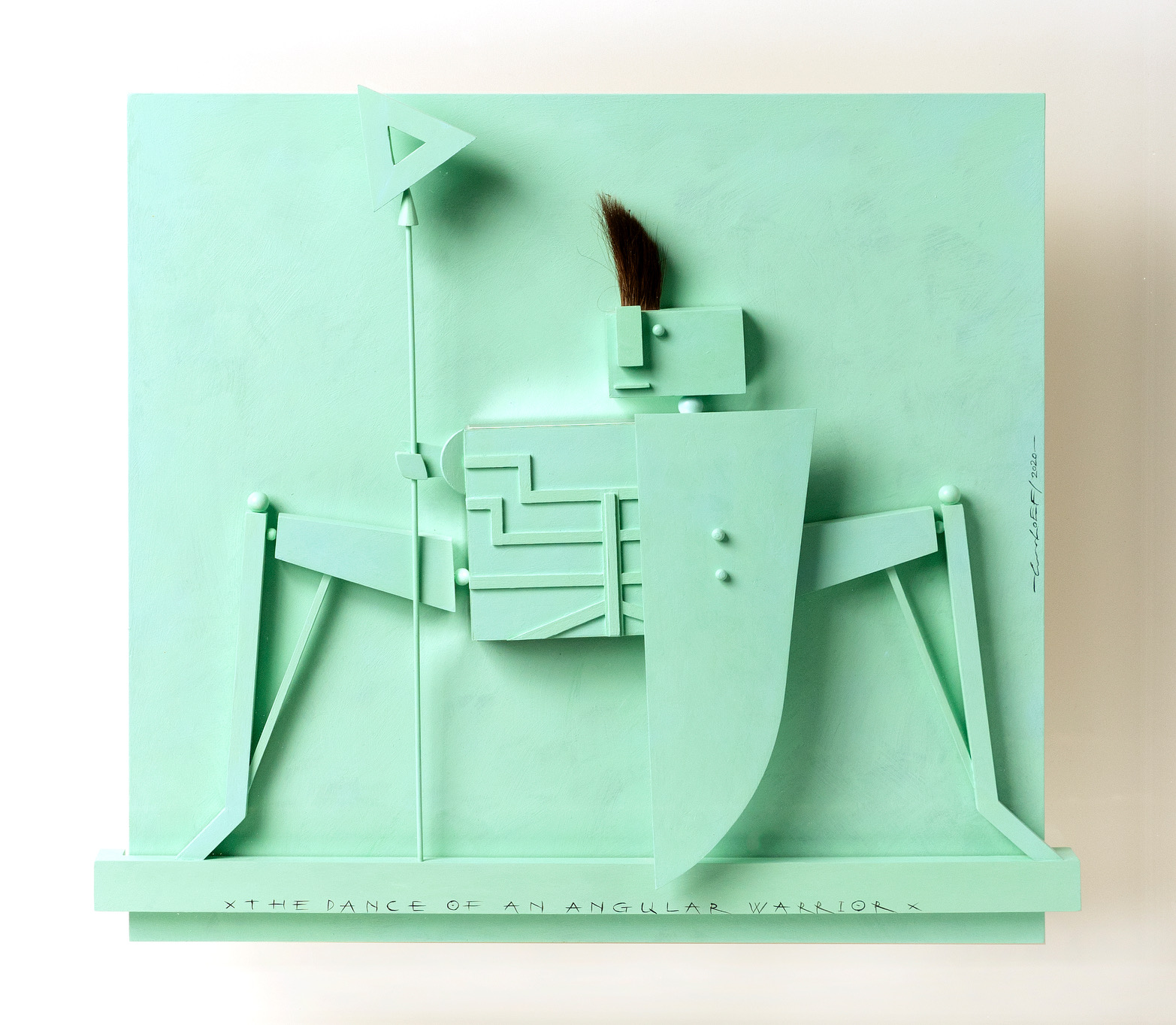 The dance of an angular warrior - Leen Loef