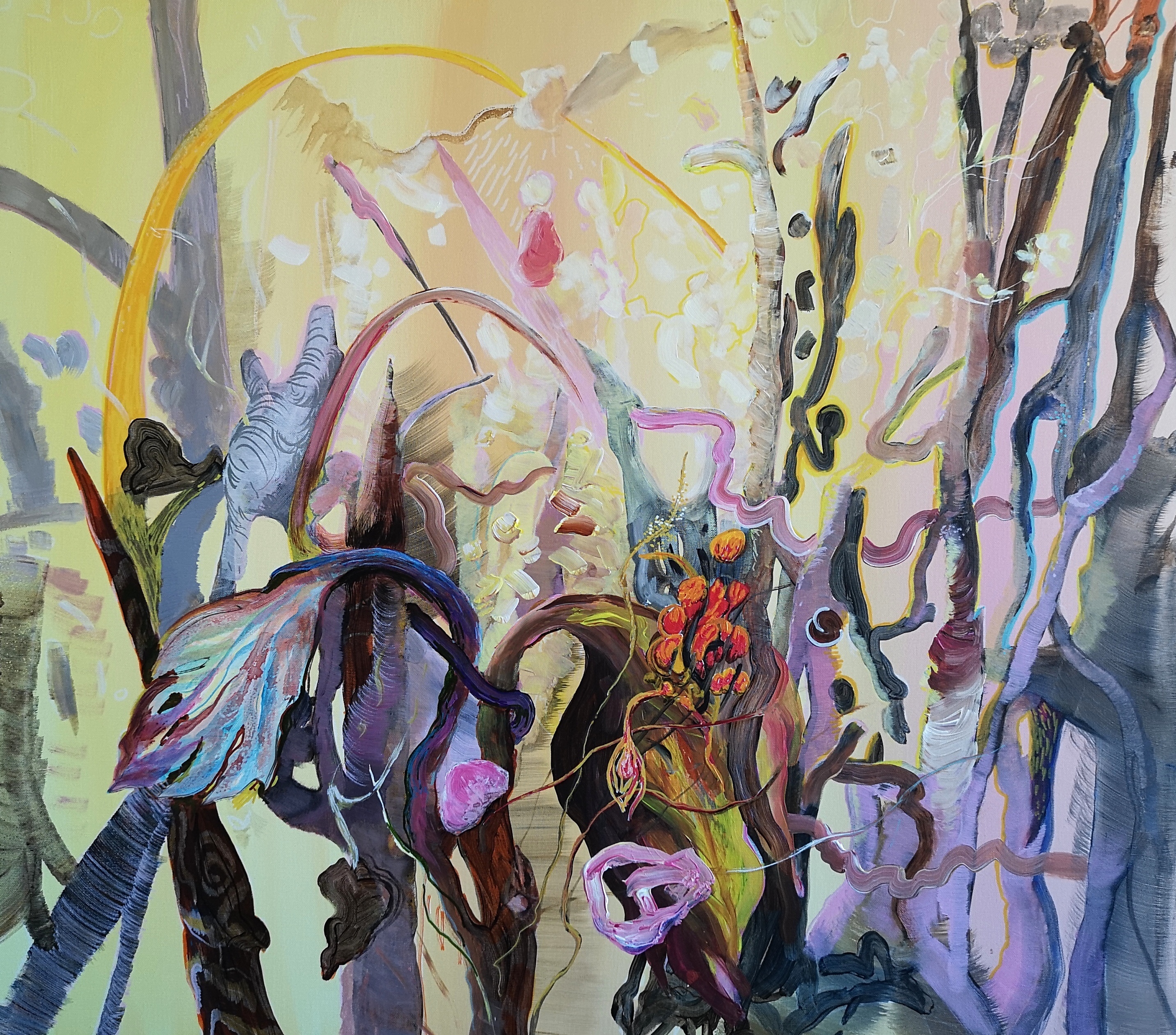 Sunset in the grass – Justyna Pennards