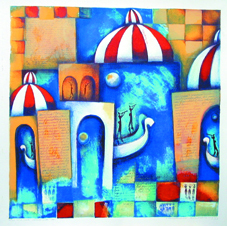 Marianne Aulman 'Piazza Venezia III'